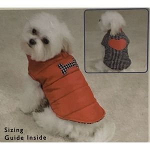 East Side Collection reversible dog Vest Size X-Small Teacup Tiny Dog Vest NEW